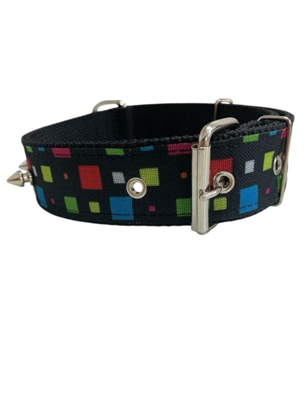 Coleira Estampada com Cravo 40mm - Imagem 4