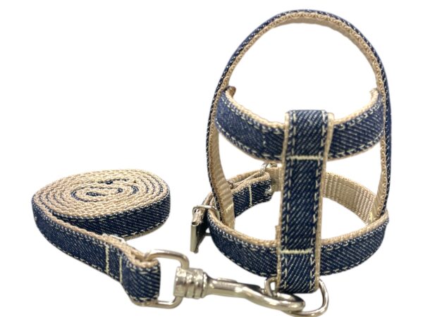 Conjunto Peitoral 15mm Jeans (P, M, G, GG, PP) - Imagem 2