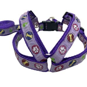 Conjunto Peitoral 20mm Americano Estampado (P, M)