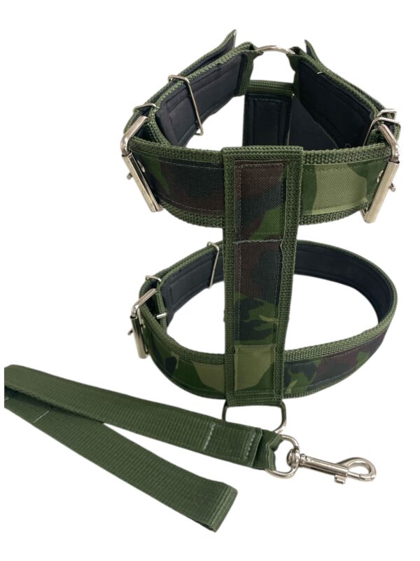 Conjunto Peitoral 50mm Cam. (P, M, G, GG) Amer. Bully