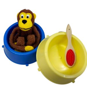 Kit 2 - Comedouros e Brinquedos para Cães
